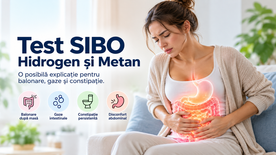 Test SIBO Hidrogen și Metan – Balonare, Constipație și Diagnostic