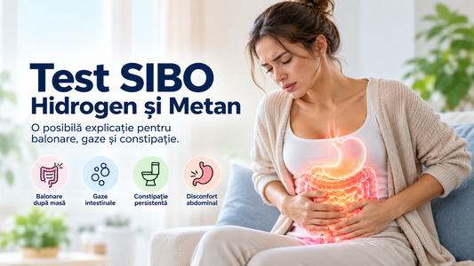 Test SIBO Hidrogen și Metan – Balonare, Constipație și Diagnostic